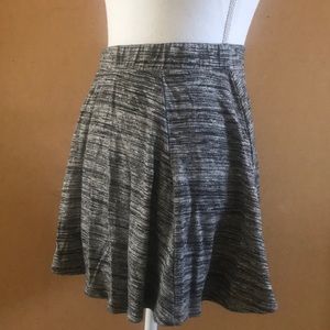 Gray Forever 21 skater skirt